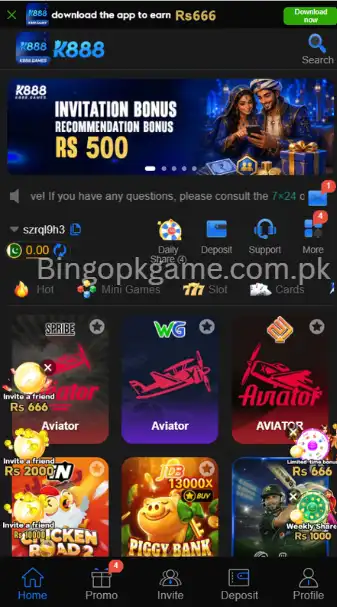 k888 game apk download pakistan earning app review 2026.