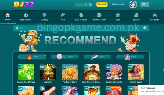bj77 game apk interface dowload